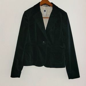 GAP velvet jacket.
